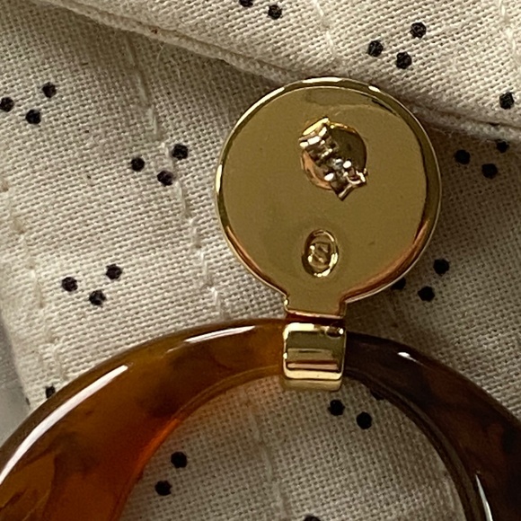 Sezane 'Gabrielle' Earrings in Coffee. *rare* - Picture 5 of 10